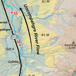 Uncompahgre River Fishing and Fly Fishing Map Preview 2