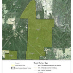 Individal Compartment Map of the Davy Crockett National Forest v12 Preview 1