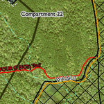 Individal Compartment Map of the Davy Crockett National Forest v36 Preview 2