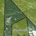 Individal Compartment Map of the Davy Crockett National Forest v27 Preview 3