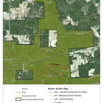 Individal Compartment Map of the Davy Crockett National Forest v51 Preview 1