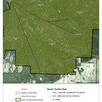 Individal Compartment Map of the Davy Crockett National Forest v16 Preview 1