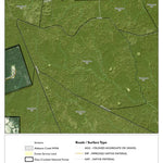 Individal Compartment Map of the Davy Crockett National Forest v17 Preview 1