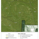 Individal Compartment Map of the Davy Crockett National Forest v18 Preview 1