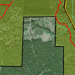 Individal Compartment Map of the Davy Crockett National Forest v59 Preview 2