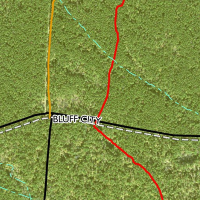 Individal Compartment Map of the Davy Crockett National Forest v32 Preview 2