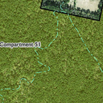 Individal Compartment Map of the Davy Crockett National Forest v69 Preview 2