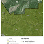 Individal Compartment Map of the Davy Crockett National Forest v19 Preview 1