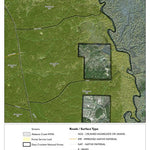 Individal Compartment Map of the Davy Crockett National Forest v23 Preview 1