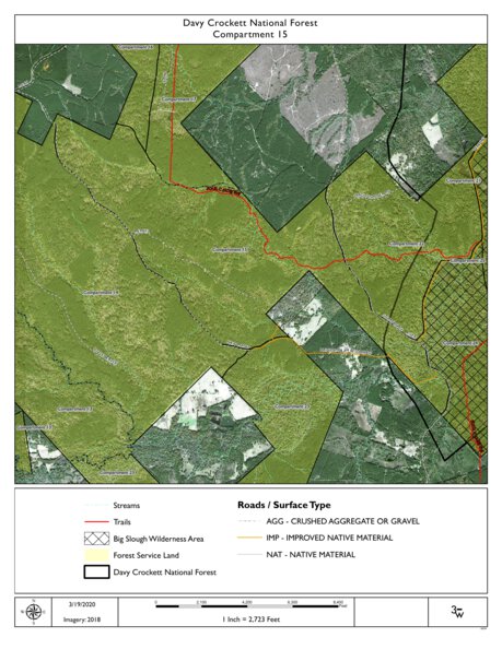 Individal Compartment Map of the Davy Crockett National Forest v28 Preview 1