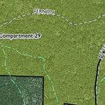 Individal Compartment Map of the Davy Crockett National Forest v43 Preview 2