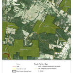 Individal Compartment Map of the Davy Crockett National Forest v62 Preview 1
