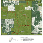 Individal Compartment Map of the Davy Crockett National Forest v89 Preview 1