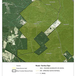 Individal Compartment Map of the Davy Crockett National Forest v106 Preview 1