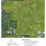 Individal Compartment Map of the Davy Crockett National Forest v82 Preview 1