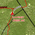 Individal Compartment Map of the Davy Crockett National Forest v85 Preview 2
