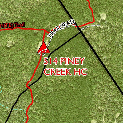 Individal Compartment Map of the Davy Crockett National Forest v85 Preview 2