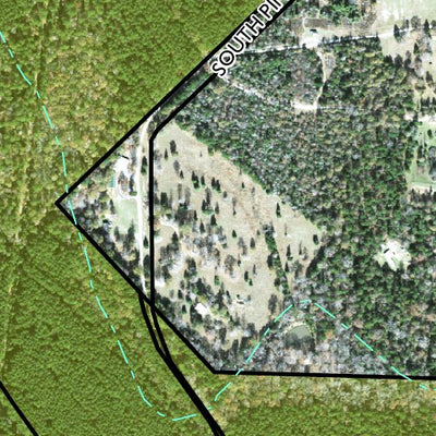 Individal Compartment Map of the Davy Crockett National Forest v88 Preview 3