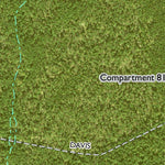 Individal Compartment Map of the Davy Crockett National Forest v100 Preview 3