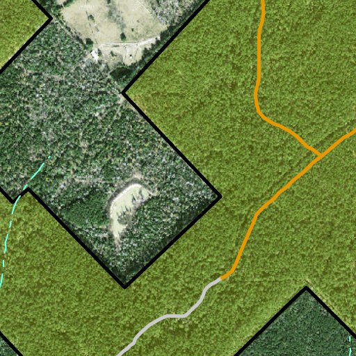 Individal Compartment Map of the Davy Crockett National Forest v114 by ...