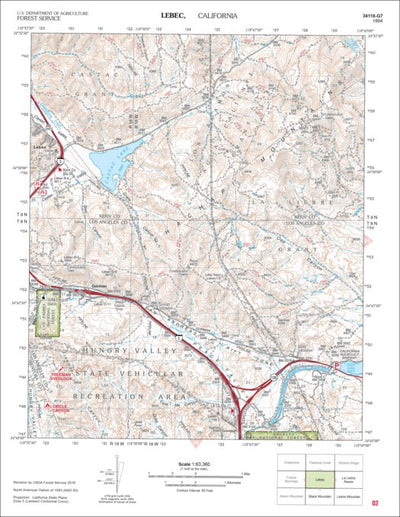 Lebec (Angeles Atlas) Preview 1