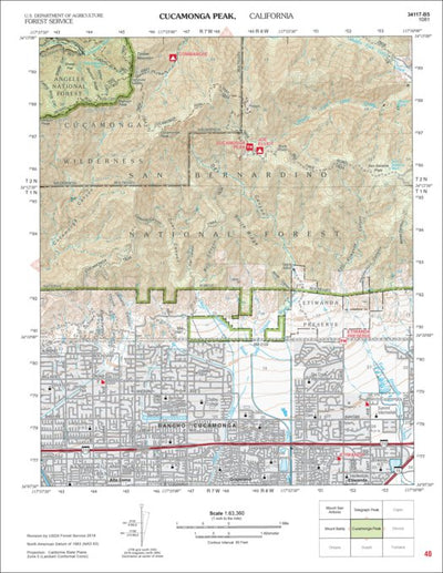 Cucamonga Peak (Angeles Atlas) Preview 1
