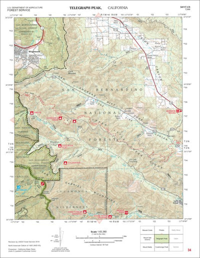 Telegraph Peak (Angeles Atlas) Preview 1