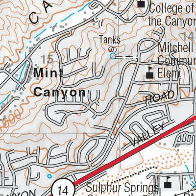 Mint Canyon (Angeles Atlas) Preview 2