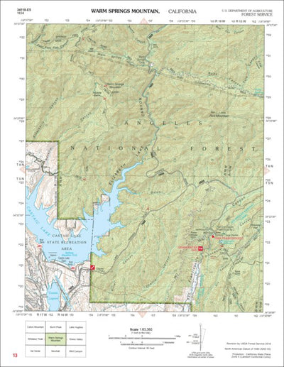 Warm Springs Mountain (Angeles Atlas) Preview 1