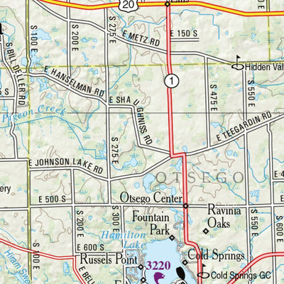 Indiana Atlas & Gazetteeer Page 23 Preview 2