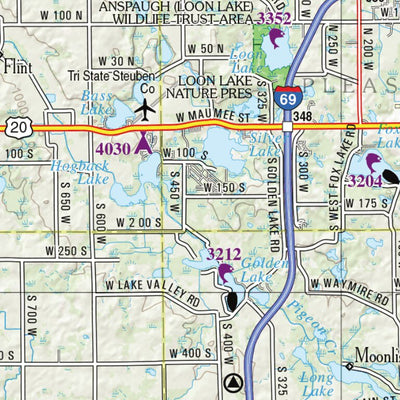 Indiana Atlas & Gazetteeer Page 23 Preview 3