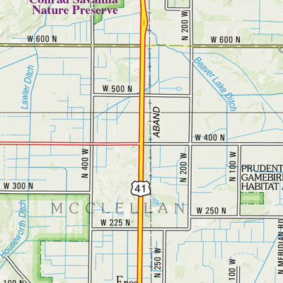 Indiana Atlas & Gazetteeer Page 24 Preview 2