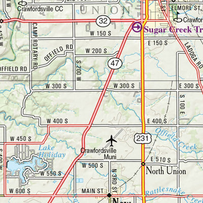 Indiana Atlas & Gazetteeer Page 37 Preview 2