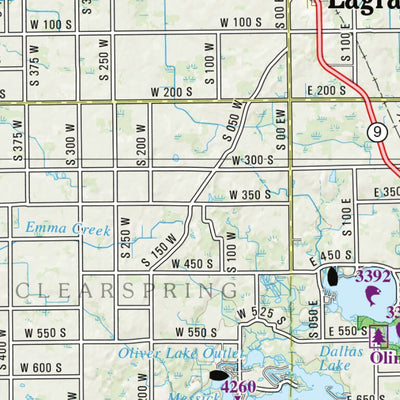 Indiana Atlas & Gazetteeer Page 22 Preview 2