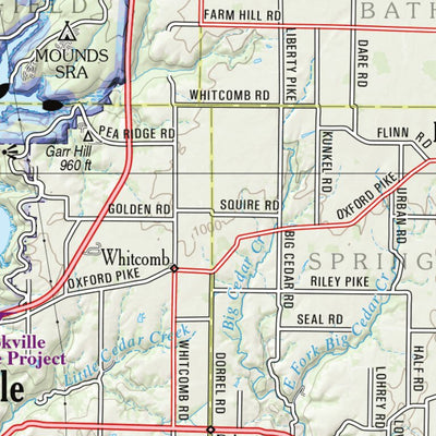 Indiana Atlas & Gazetteeer Page 47 Preview 2