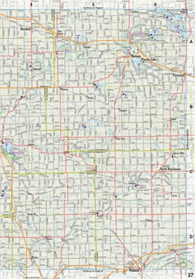 Indiana Atlas & Gazetteeer Page 27 Preview 1