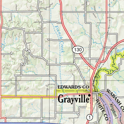 Indiana Atlas & Gazetteeer Page 54 Preview 3