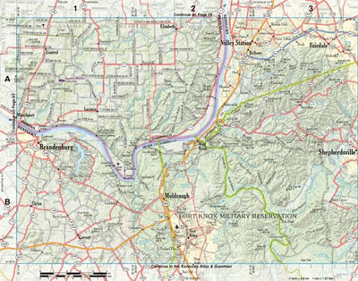 Indiana Atlas & Gazetteeer Page 64 Preview 1