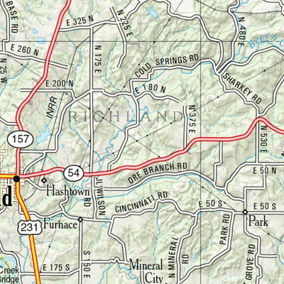 Indiana Atlas & Gazetteeer Page 49 Preview 3