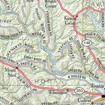 Indiana Atlas & Gazetteeer Page 53 Preview 3