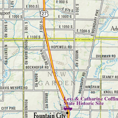 Indiana Atlas & Gazetteeer Page 41 Preview 2