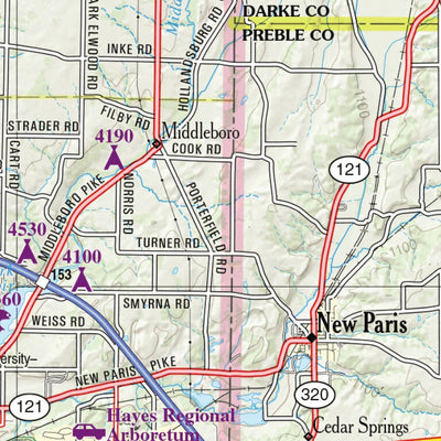 Indiana Atlas & Gazetteeer Page 41 Preview 3