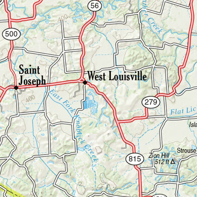 Indiana Atlas & Gazetteeer Page 61 Preview 3