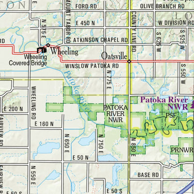 Indiana Atlas & Gazetteeer Page 55 Preview 2