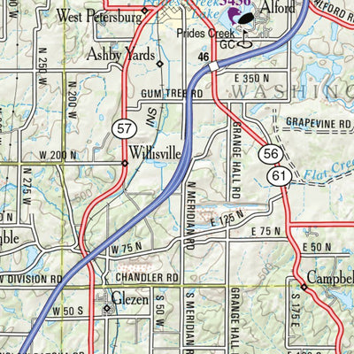 Indiana Atlas & Gazetteeer Page 55 Preview 3