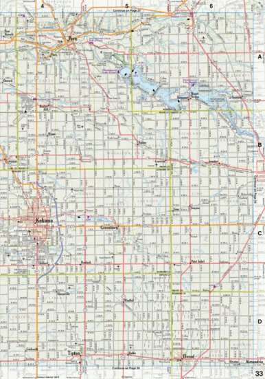 Indiana Atlas & Gazetteeer Page 33 Preview 1