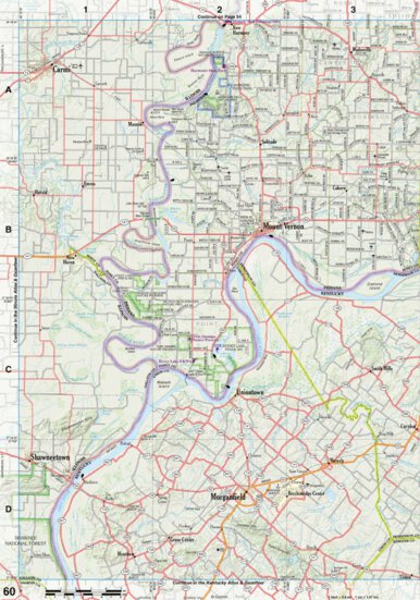 Indiana Atlas & Gazetteeer Page 60 Preview 1