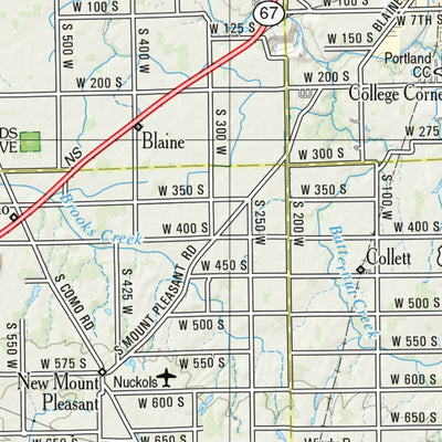 Indiana Atlas & Gazetteeer Page 35 Preview 3