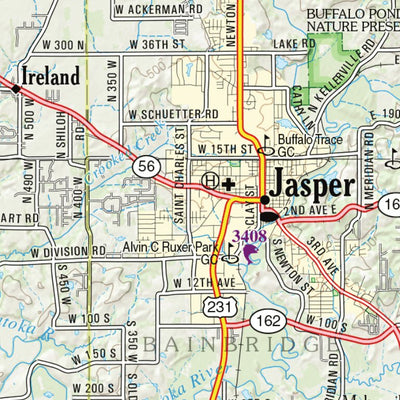 Indiana Atlas & Gazetteeer Page 56 Preview 2