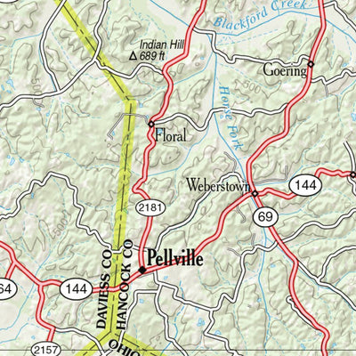 Indiana Atlas & Gazetteeer Page 62 Preview 3